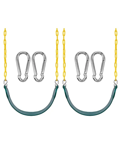 Sorbus Pack 68" Chain Heavy Duty Swing Seat with Snap Hooks