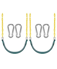 Sorbus Pack 68" Chain Heavy Duty Swing Seat with Snap Hooks