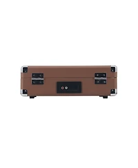 RadioShack 3W Speaker Portable Suitcase Turntable for Vinyl Records 3-Speed with Bluetooth VintageWith 3.5mm Jack Classic Look 4001790