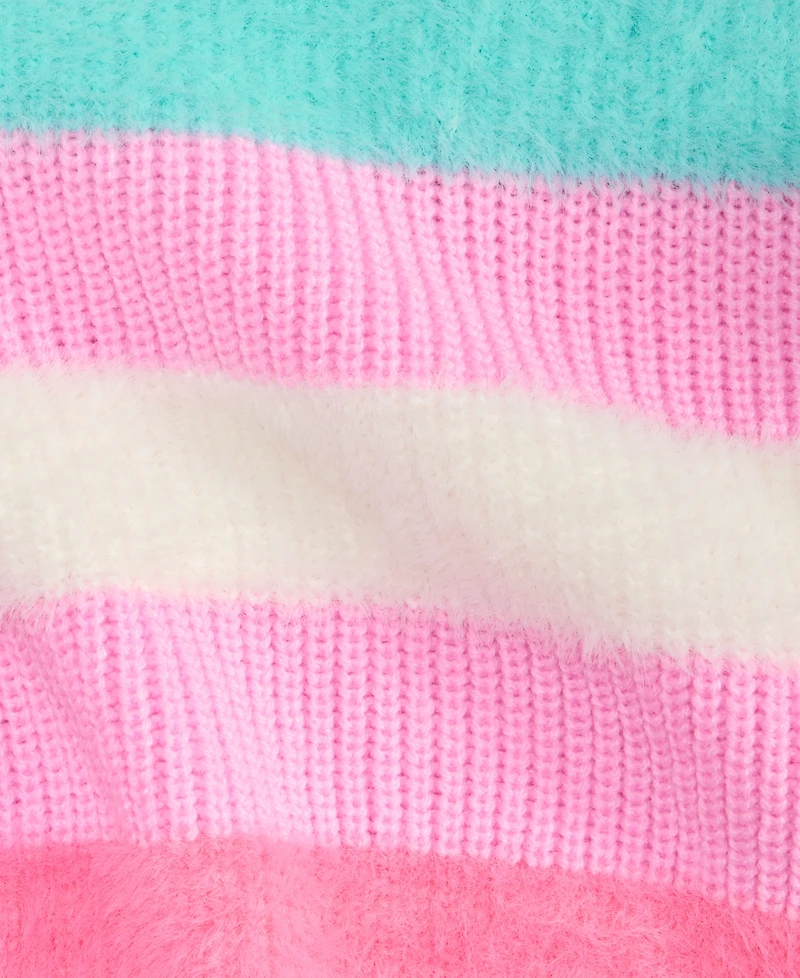 Epic Threads Girls 5-20 Feather Stripe Long-Sleeve Sweater, Macy's Exclusive