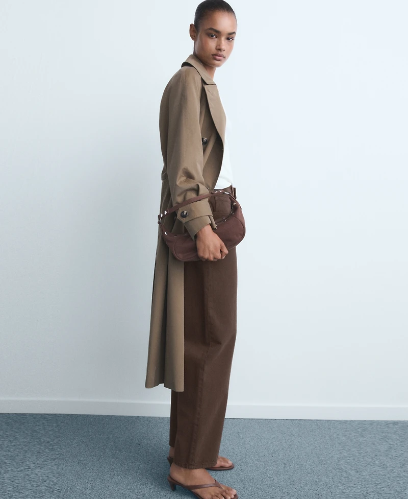 Mango Women's High-Rise Balloon Jeans