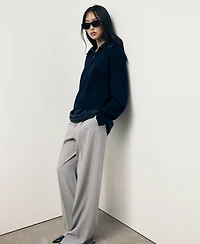 Mango Women's Pinstripe Suit Pants