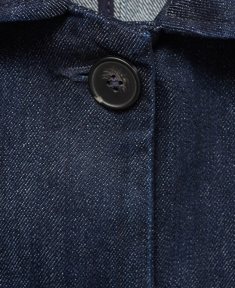 Mango Women's Pockets Denim Jacket