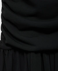 Mango Women's Gathered Midi-Dress