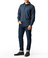 Rodd & Gunn Men's Harrington Long Sleeve Slim Fit Shirt