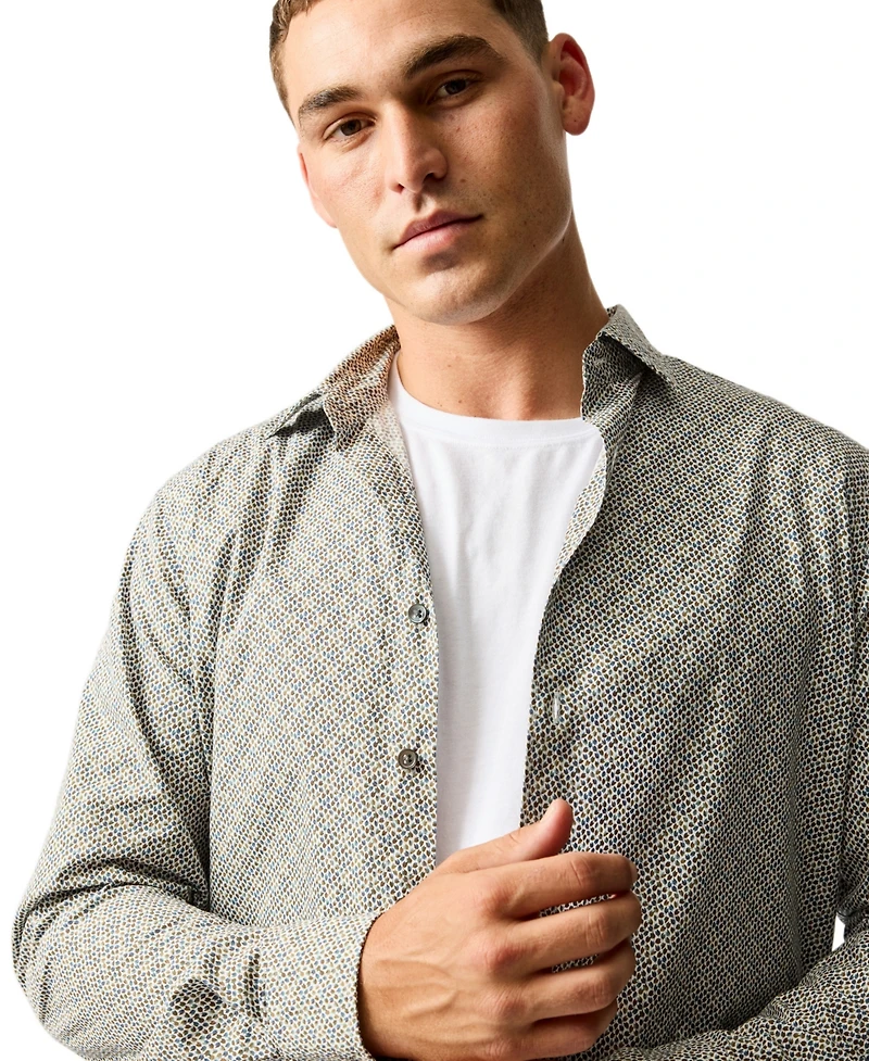 Rodd & Gunn Men's Henderson Valley Long Sleeve Slim Fit Shirt