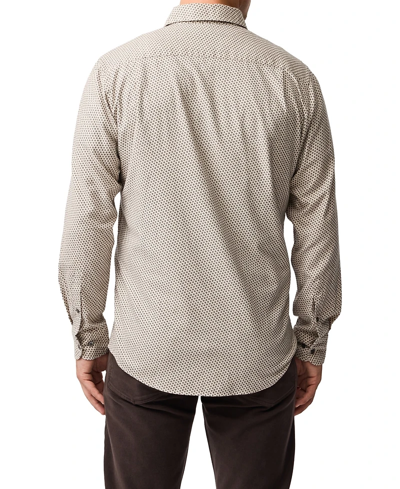 Rodd & Gunn Men's Roys Hill Long Sleeve Slim Fit Shirt