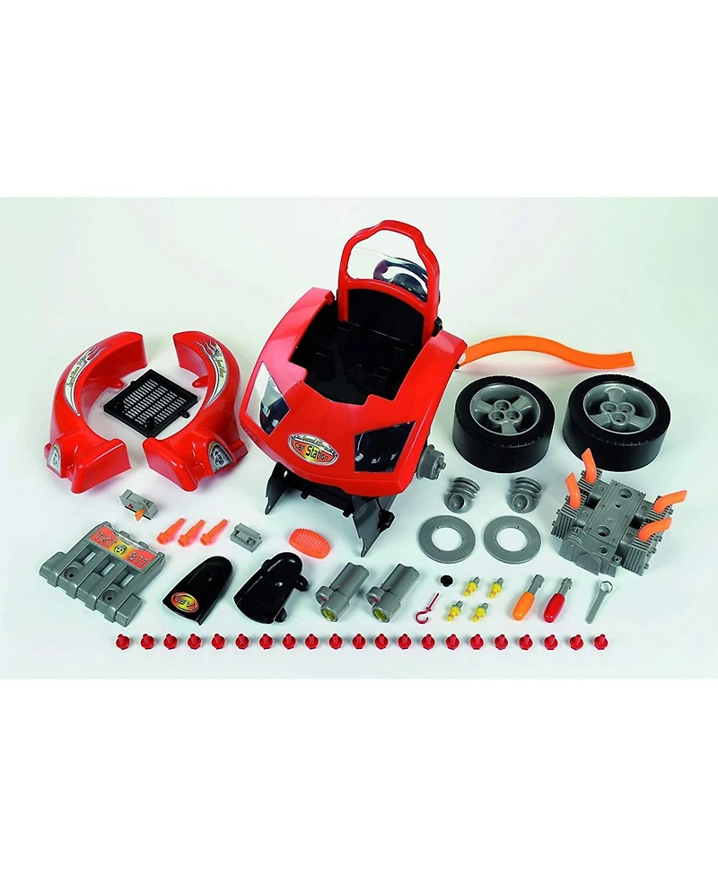 Theo Klein Interactive Toy Car and Engine Service Maintenance Station Play Set