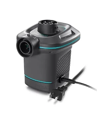 Intex 120V Ac Electric Air Pump & Inflatable Ultra Lounge Chair And Ottoman Set