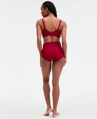 Bali Womens Breathe Wireless T Shirt Bra High Rise Brief Underwear