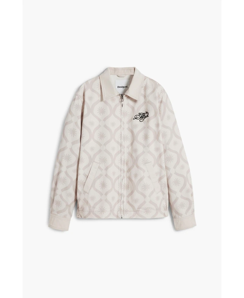 Desigual Men's Jacket with sun borders
