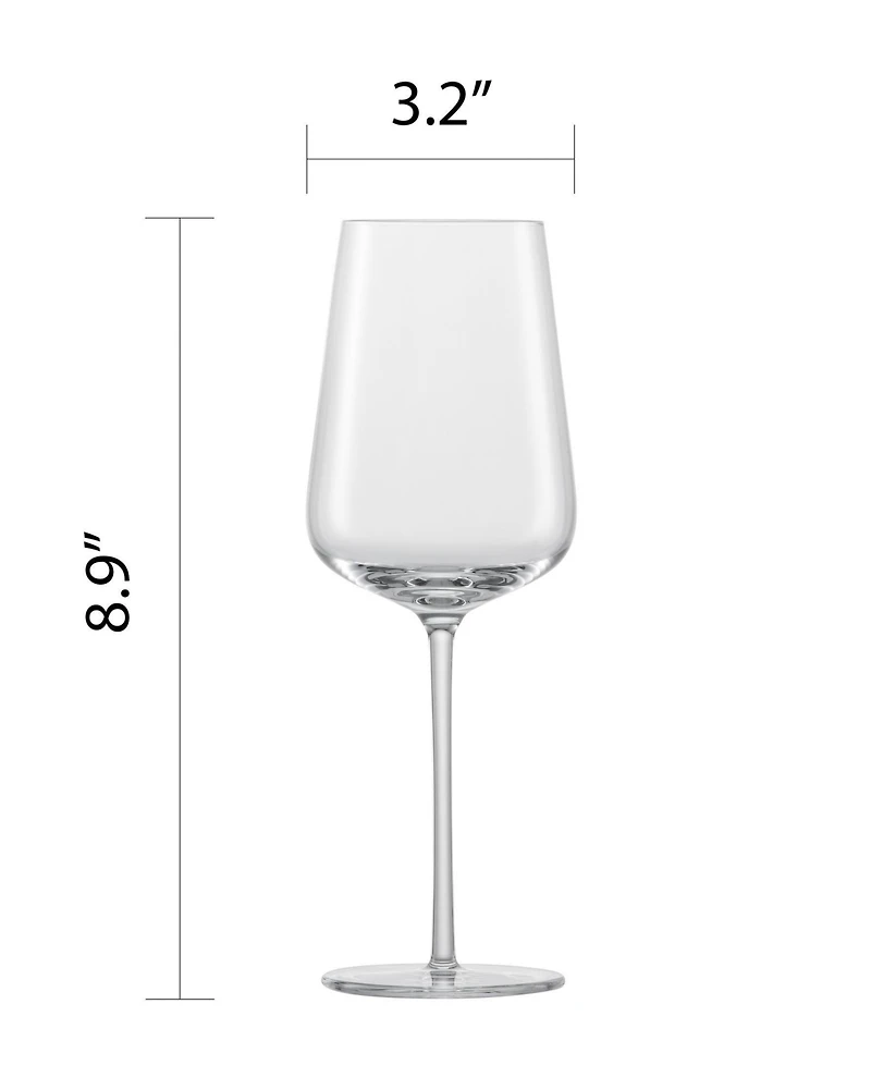 Zwiesel Glas Vervino Sauvignon Blanc Glasses, Set of 4