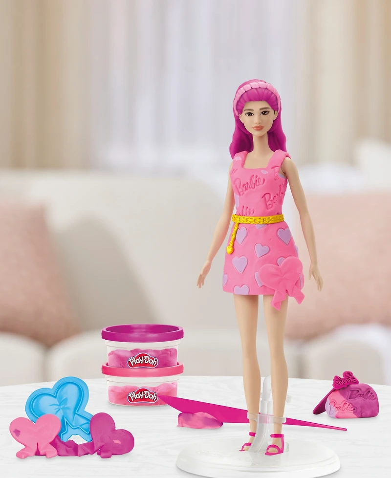 Play-Doh Barbie Hearts and Hair Set