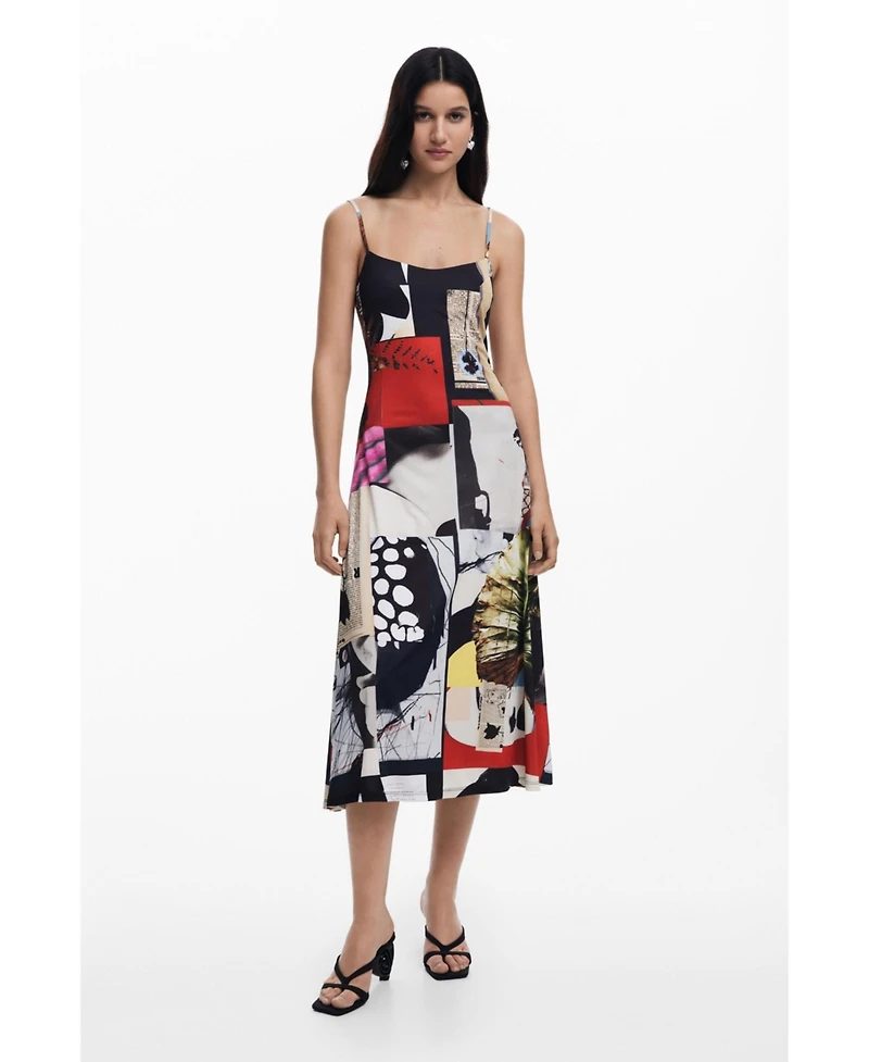 Desigual Women's Dress designed by Mr. Christian Lacroix