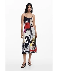 Desigual Women's Dress designed by Mr. Christian Lacroix