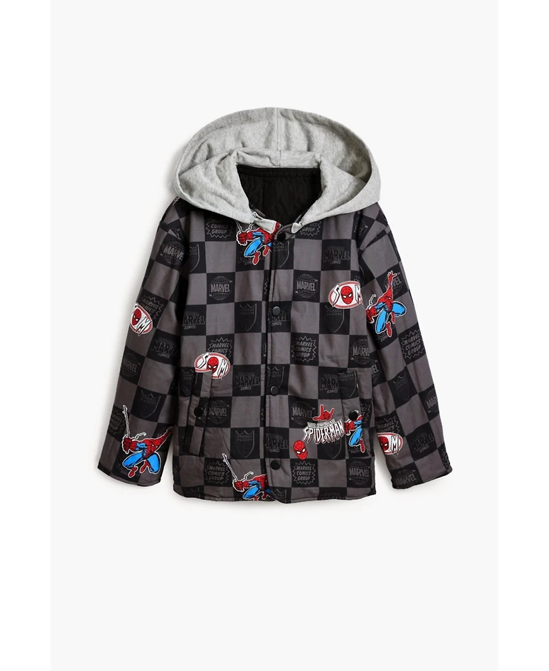 Desigual Boys Boys's Reversible Spiderman jacket
