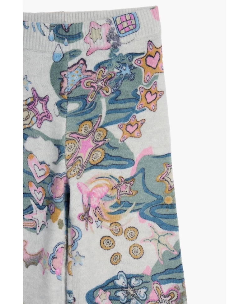 Desigual Girls's Elastic pants with patterns