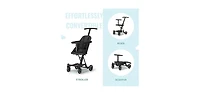Dream On Me Baby Coast Rider | Travel Stroller Lightweight Compact Portable Vacation Friendly