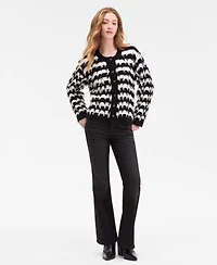 Liverpool Los Angeles Women's Fringe Stripe Cardigan