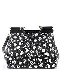 Pre-Owned Dolce & Gabbana Medium Miss Sicily Bag Printed Leather