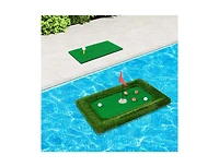 37.5 x 25.5 Inch Floating Golf Green Pool Chipping Mat