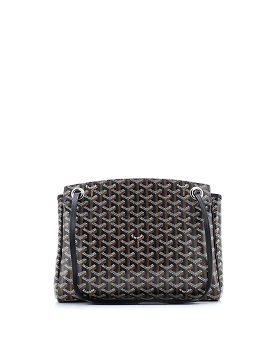 Pre-Owned Goyard Pm Rouette Bag Coated Canvas