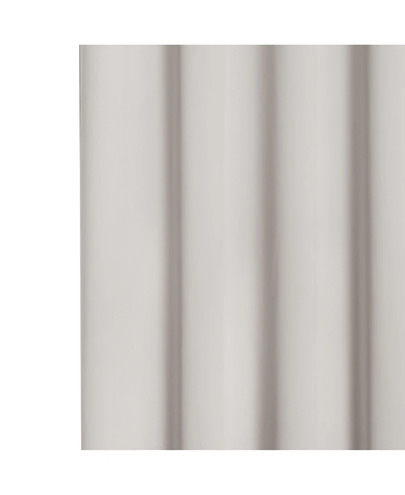 Kate Aurora 2 Piece Solid Colored Room Darkening Grommet Top Thermal Window Curtain Panels - 50" x 45" Light Beige