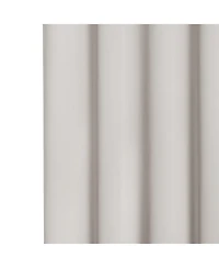 Kate Aurora 2 Piece Solid Colored Room Darkening Grommet Top Thermal Window Curtain Panels - 50" x 45" Light Beige