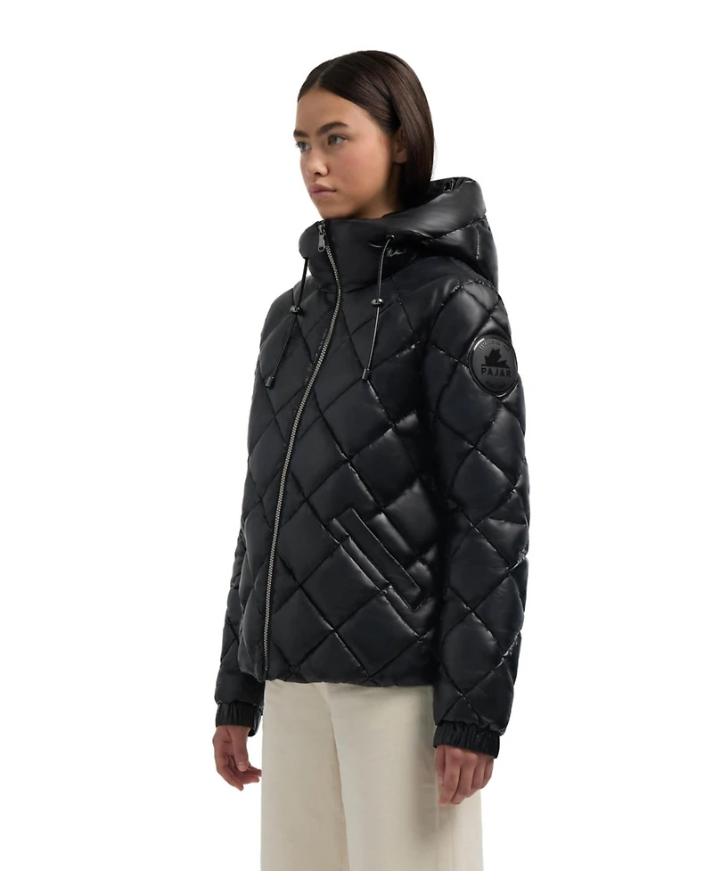 Pajar Women's Skylynn Diamond Quilted Boxy Puffer Jacket