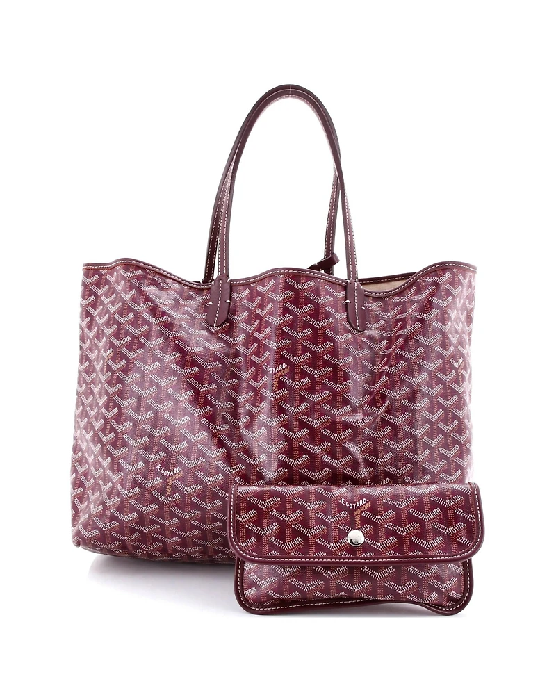 Pre-Owned Goyard Pm Saint Louis Tote Coated Canvas