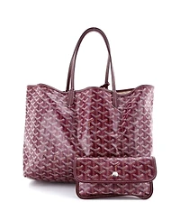 Pre-Owned Goyard Pm Saint Louis Tote Coated Canvas