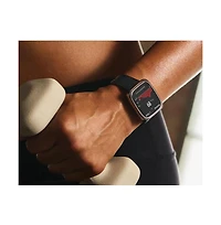 Active 2 (Square) Smart Watch with Sapphire Glass, Heart Rate Tracking & 10-Day Battery – Black Leather