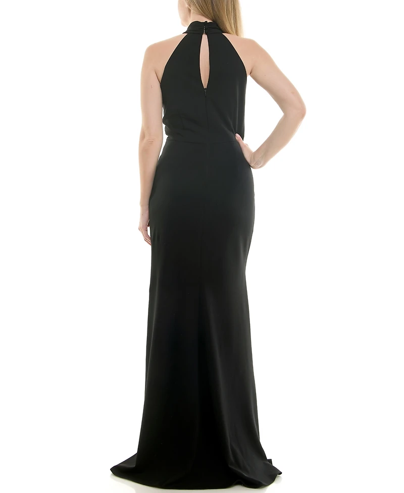 Taylor Women's Halter Neck Sleeveless Dress