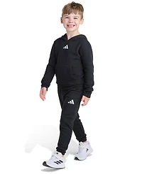 Adidas Toddler and Little Boys 2T-7 Two-Piece Long Sleeve Hoodie Joggers Set