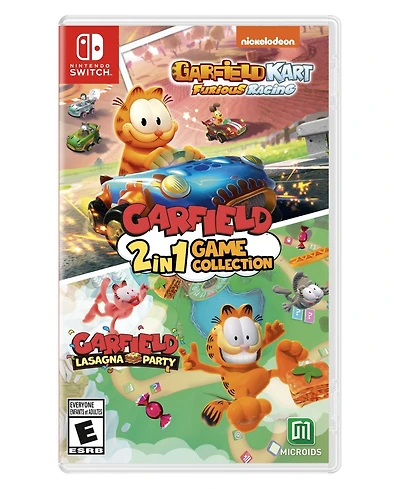 Thq Nordic Garfield 2-in-1 Game Collection: Garfield Kart and Lasagna Party