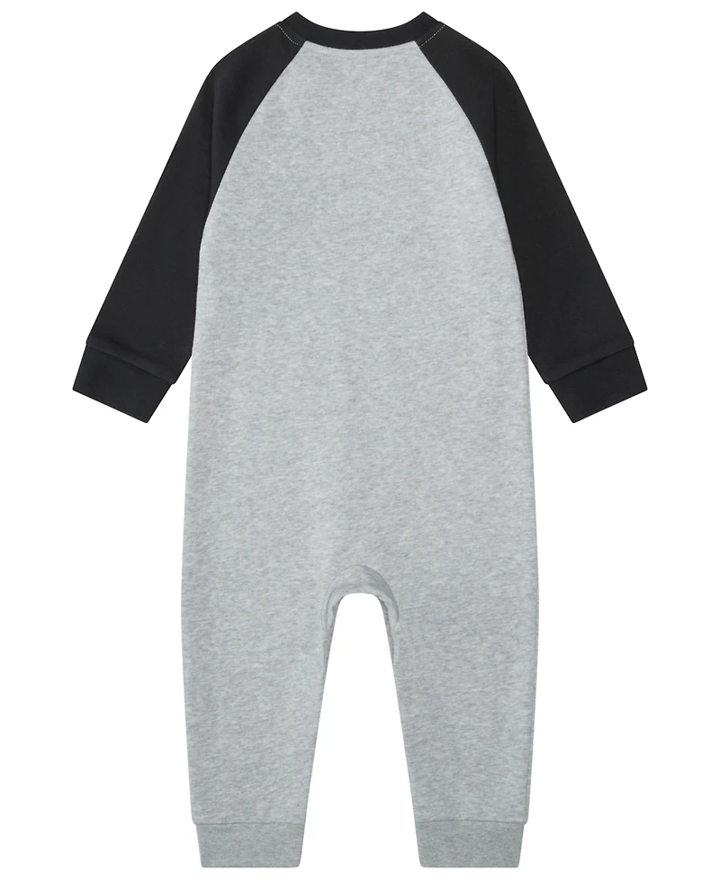 adidas Baby Boys Crew Neck Long Sleeve Coverall