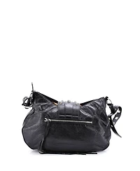 Pre-Owned Balenciaga Medium Le Cagole Giant Studs Shoulder Bag Leather