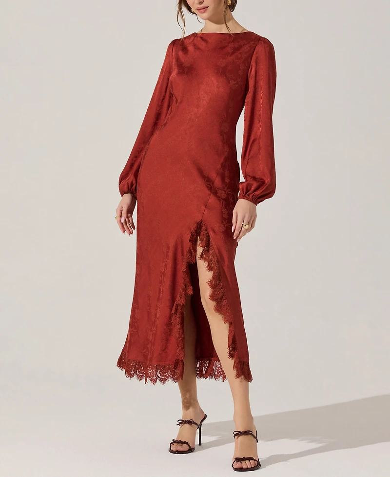 Astr the Label Women's Crewneck Dress