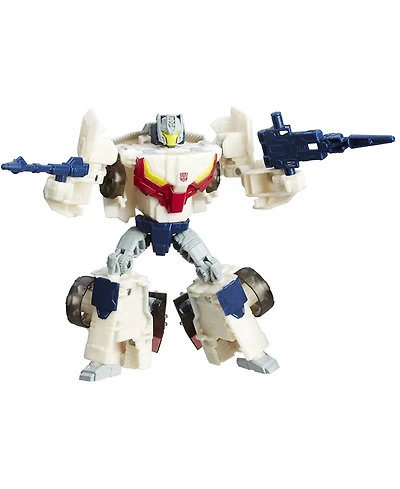 Transformers Breakaway with Throttle Deluxe Class | Transformers Generations Titans Return