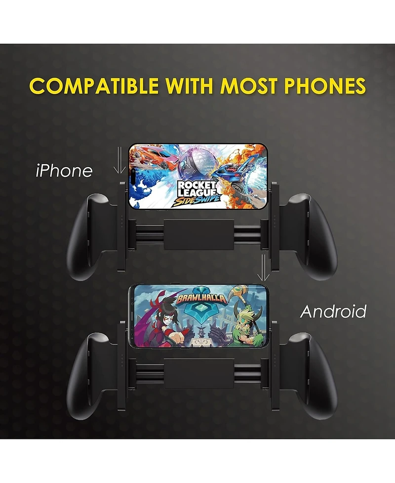 Mobile Gaming Corps Proteus Transforming 3-in-1 Controller Grip for Nintendo Switch, iPhone and Android Mobile Phones