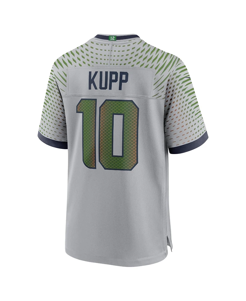 Nike Men's Cooper Kupp Gray Seattle Seahawks Nfl Rivalry Game Jersey