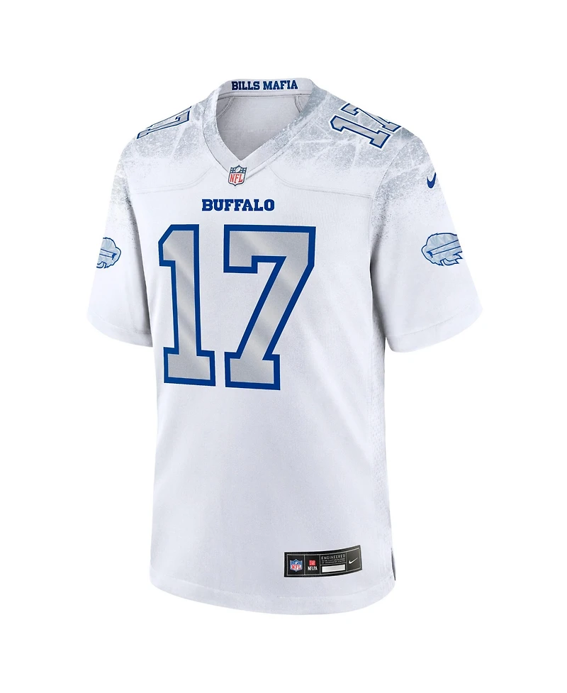 Nike Men's Josh Allen White Buffalo Bills Nfl Rivalry Game Jersey