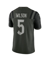 Nike Men's Garrett Wilson Green New York Jets Nfl Rivalry Limited Jersey