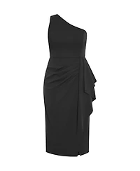 City Chic Women's Plus Priyanka One Shoulder Dress