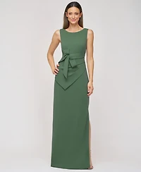 Js Collections Women's Tianna Sleeveless Folded-Waist Gown