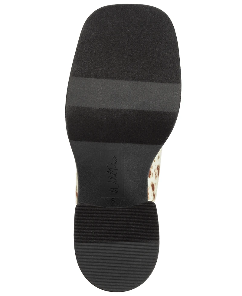 Wild Pair Women's Meigann Block Heel Loafers, Macy's Exclusive