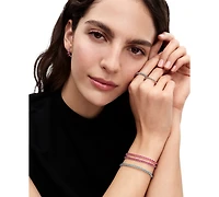 Pandora Pink Hoop Earrings