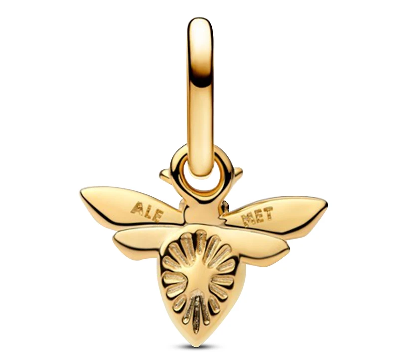 Pandora White Bee Mini Dangle Charms