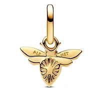 Pandora White Bee Mini Dangle Charms