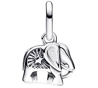 Pandora Turquoise-coloured Elephant Mini Dangle Charms